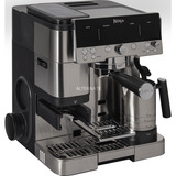 Ninja Luxe Premium Siebträger ES601EU, Espressomaschine silber/schwarz