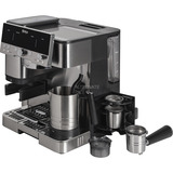 Ninja Luxe Premium Siebträger ES601EU, Espressomaschine silber/schwarz