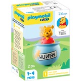 PLAYMOBIL 71318 1.2.3 & Disney: Winnies Stehauf-Honigtopf, Konstruktionsspielzeug