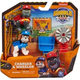 Spin Master Rubble & Crew - Actionfiguren-Set mit Charger & Wheeler, Spielfigur 