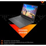 Victus by HP 15-fb0173ng, Gaming-Notebook schwarz, ohne Betriebssystem, 39.6 cm (15.6 Zoll) & 144 Hz Display, 512 GB SSD