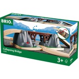 BRIO World Einsturzbrücke, Bahn braun/grau