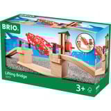 BRIO World Hebebrücke, Bahn braun/rot