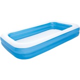 Bestway Family Pool "Blue Rectangular Deluxe", Schwimmbad blau/weiß, 305cm x 183cm x 46cm