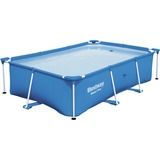 Bestway Steel Pro Frame-Pool, 259cm x 170cm, Schwimmbad blau, Höhe 61cm