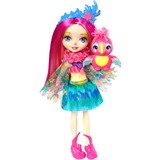 Enchantimals Papageienmädchen Peeki Parrot, Puppe