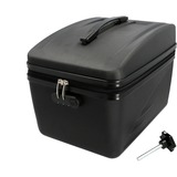 FISCHER Fahrrad isolierte Gepäckträger-Box, Gepäckbox schwarz