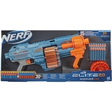 Hasbro Nerf Elite 2.0 Shockwave RD-15, Nerf Gun hellblau/orange