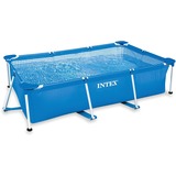 Intex Family Frame Pool 260 x 160 x 65cm, Schwimmbad blau