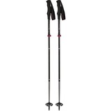 Komperdell Carbon FXP.4 Expedition Compact, Fitnessgerät schwarz/rot, 1 Paar, 105-125 cm