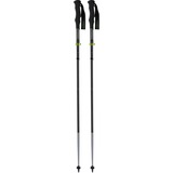 Komperdell Trailstick Carbon C4 Vario, Fitnessgerät schwarz/grün, 1 Paar, 115-135 cm