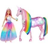 Mattel Barbie Dreamtopia Magisches Zauberlicht Einhorn, Puppe