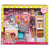 Mattel Barbie Supermarkt und Puppe 