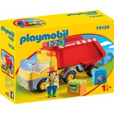 PLAYMOBIL 70126 1.2.3 Kipplaster, Konstruktionsspielzeug