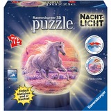 Nachtlicht Pferde am Strand, Puzzle