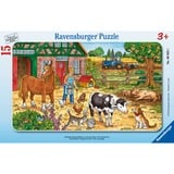 Ravensburger Puzzle Glückliches Bauernhofleben 