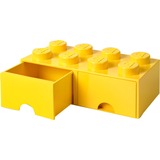 Room Copenhagen LEGO Brick Drawer 8 gelb, Aufbewahrungsbox gelb