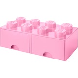 Room Copenhagen LEGO Brick Drawer 8 rosa, Aufbewahrungsbox rosa