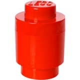 Room Copenhagen LEGO Storage Brick 1 rund rot, Aufbewahrungsbox rot