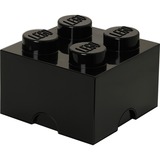 Room Copenhagen LEGO Storage Brick 4 schwarz, Aufbewahrungsbox schwarz