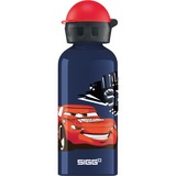 SIGG Trinkflasche KBT Cars Speed 0,4 Liter blau/rot