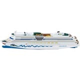 SIKU SUPER Kreuzfahrtschiff, Spielfahrzeug weiß/blau