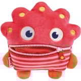 Schmidt Spiele Sorgenfresser klein Mika, Kuscheltier rot/rosa, 18 cm