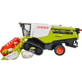 bruder 02119 Claas Lexion 780 Terra Trac Mähdrescher, Modellfahrzeug grün/weiß