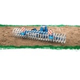 bruder 02222 LEMKEN Frontpacker VarioPack K, Modellfahrzeug silber/blau