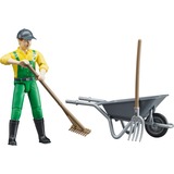 bruder 62610 Figurenset Landwirt mit Zubehör, Spielfigur 