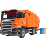 bruder SCANIA R-Serie Müll-LKW, Modellfahrzeug orange