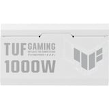 ASUS TUF Gaming 1000W Gold White Edition, PC-Netzteil schwarz, 1x 12VHPWR, 5x PCIe, Kabel-Management, 1000 Watt