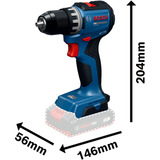 Bosch Akku-Bohrschrauber GSR 18 Volt 52 Nm 
