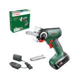 Bosch Heimwerken & Garten Akku-Säge NanoBlade UniversalCut 18V-65, 18Volt, Kettensäge grün/schwarz, Li-Ionen Akku 2,5Ah, POWER FOR ALL ALLIANCE