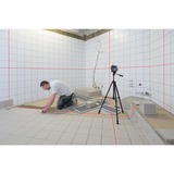 Bosch Professional Linienlaser GLL 3-80 C Professional, L-BOXX, Kreuzlinienlaser blau/schwarz, mit roten Laserlinien, Li-Ionen Akku 2,0Ah