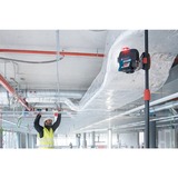 Bosch Professional Linienlaser GLL 3-80 C Professional, L-BOXX, Kreuzlinienlaser blau/schwarz, mit roten Laserlinien, Li-Ionen Akku 2,0Ah