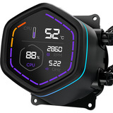 Cooler Master MasterLiquid Core Digital Nex 360 ARGB, Wasserkühlung schwarz