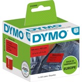 Dymo Labelwriter Versand-Etiketten 2133399 , Schriftband 220 Etiketten, schwarz auf rot, 54 x 101 mm