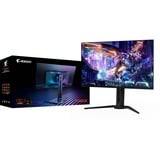 GIGABYTE AORUS FO32U2 QD-OLED, Gaming-Monitor 80.3 cm (31.5 Zoll), schwarz, UltraHD/4K, KVM, USB-C, AMD FreeSync Premium Pro, 240Hz Panel