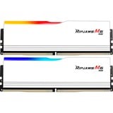 G.Skill DIMM 32 GB DDR5-5600 (2x 16 GB) Dual-Kit, Arbeitsspeicher weiß, F5-5600J3036D16GX2-RM5RW, Ripjaws M5 RGB, INTEL XMP