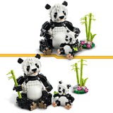 LEGO 31165 Creator 3-in-1 Wilde Tiere: Pandafamilie, Konstruktionsspielzeug 