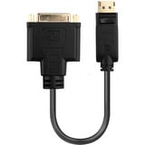 Lindy DisplayPort 1.2 auf DVI-D Basis-Adapter schwarz