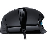 Logitech G402 Hyperion Fury, Gaming-Maus schwarz