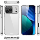 Nevox StyleShell FLEX, Handyhülle transparent, iPhone 17 Pro Max