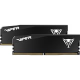 Patriot DIMM 48 GB DDR5-6400 (2x 24 GB) Dual-Kit, Arbeitsspeicher schwarz, VEU548G6432K, Viper Elite 5 Ultra, INTEL XMP, AMD EXPO