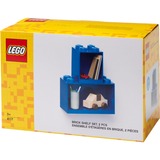 Room Copenhagen LEGO Regal Brick Shelf 8+4, Set 41171731 blau, 2 Regale