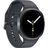 SAMSUNG Galaxy Watch8, Smartwatch dunkelgrau, 44 mm, LTE, Sport Band M/L