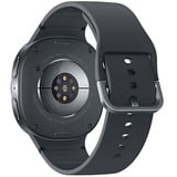 SAMSUNG Galaxy Watch8, Smartwatch dunkelgrau, 44 mm, LTE, Sport Band M/L