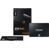 Samsung 870 EVO 500 GB, SSD SATA 6 Gb/s, 2,5", intern