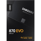 Samsung 870 EVO 500 GB, SSD SATA 6 Gb/s, 2,5", intern